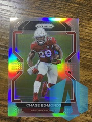 2021 Panini Prizm Chase Edmonds #77 Silver Prizm Cardinals